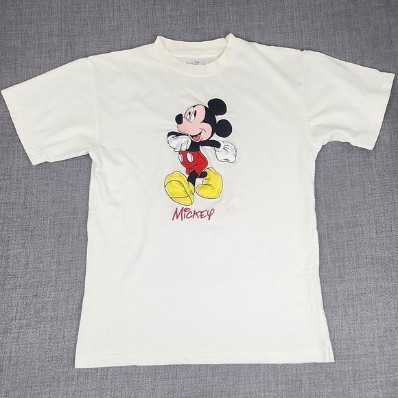 Disney Store Embroidered Mickey Mouse 100% Cotton Tee. Jennifer Embroidered. - Picture 1 of 10